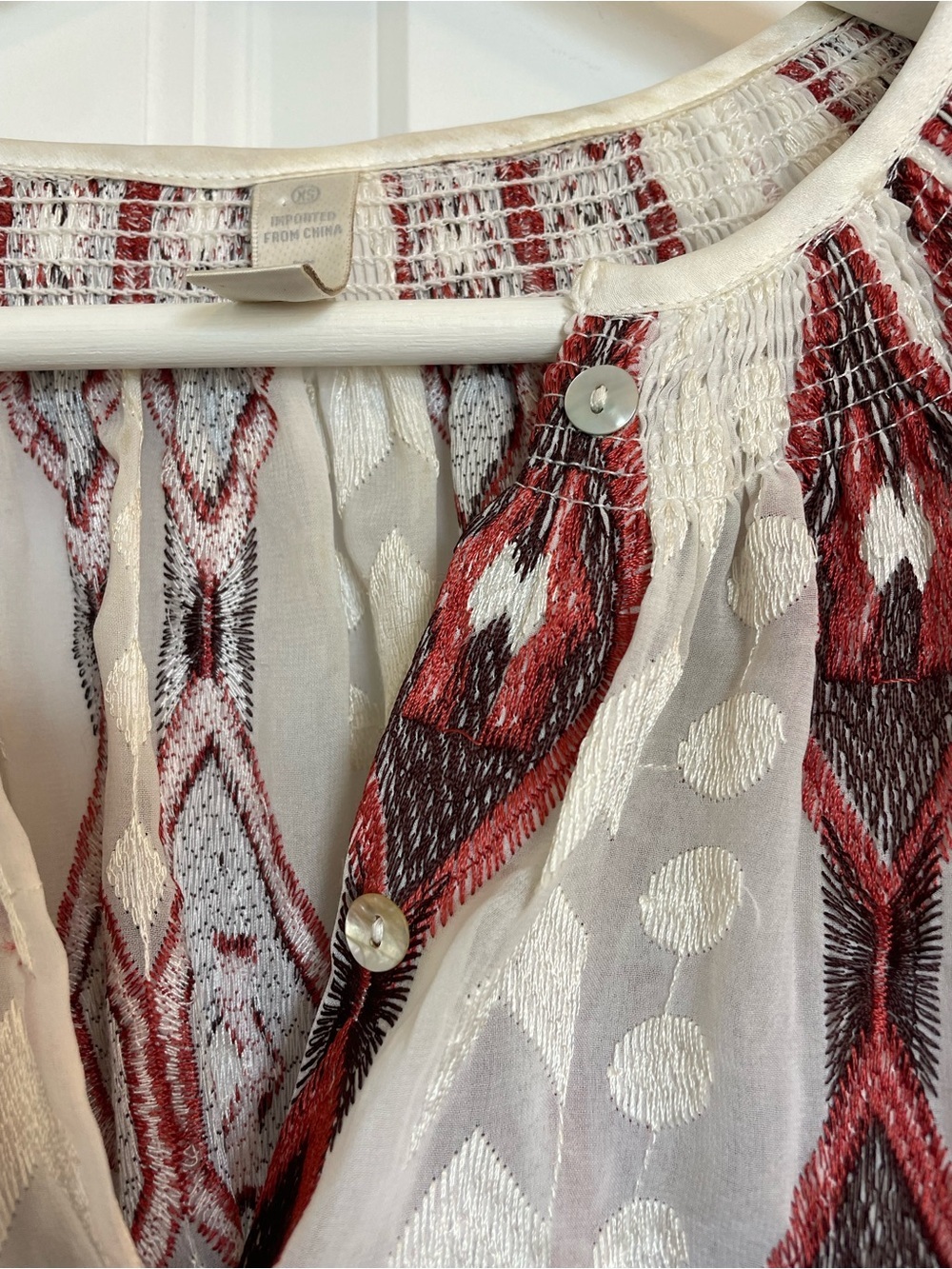 Line & Dot Anthropologie Boho Top - Picture 8 of 10